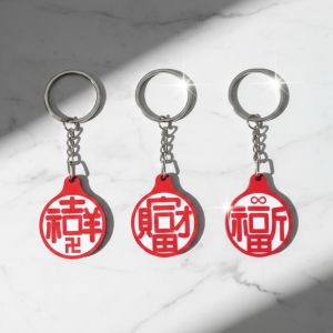 福宙鑰匙圈組